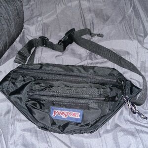 Jansport 2 Pocket Crossbody Fanny Pack with adjustable strap